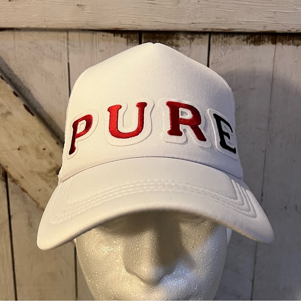 Pure apparel snap back hat